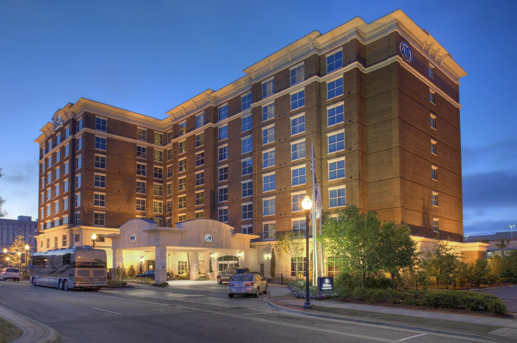 Hotel Hilton Columbia Center Exterior foto